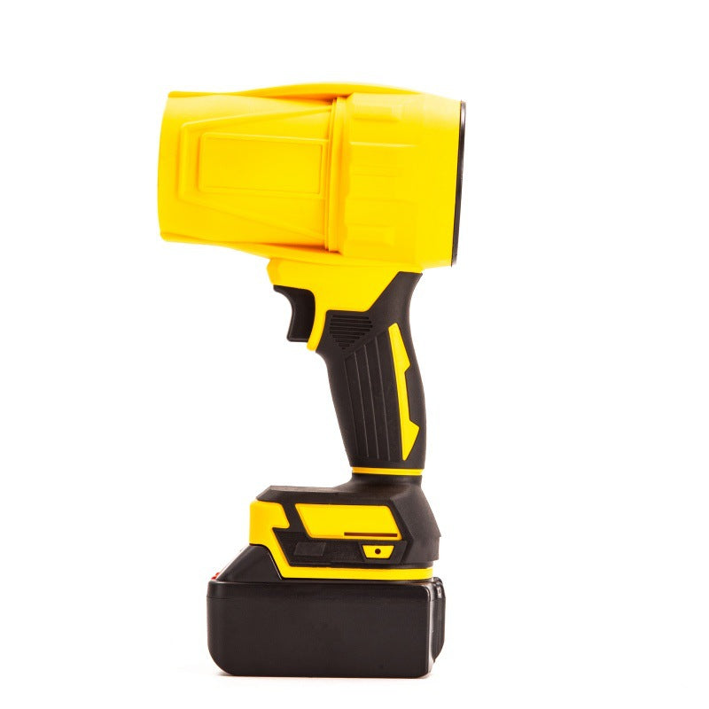 Turbo Brushless High-Power Blower Industrial Dust Removal Lithium Battery Blower Powerful Air Blower Two Batteries One Charger