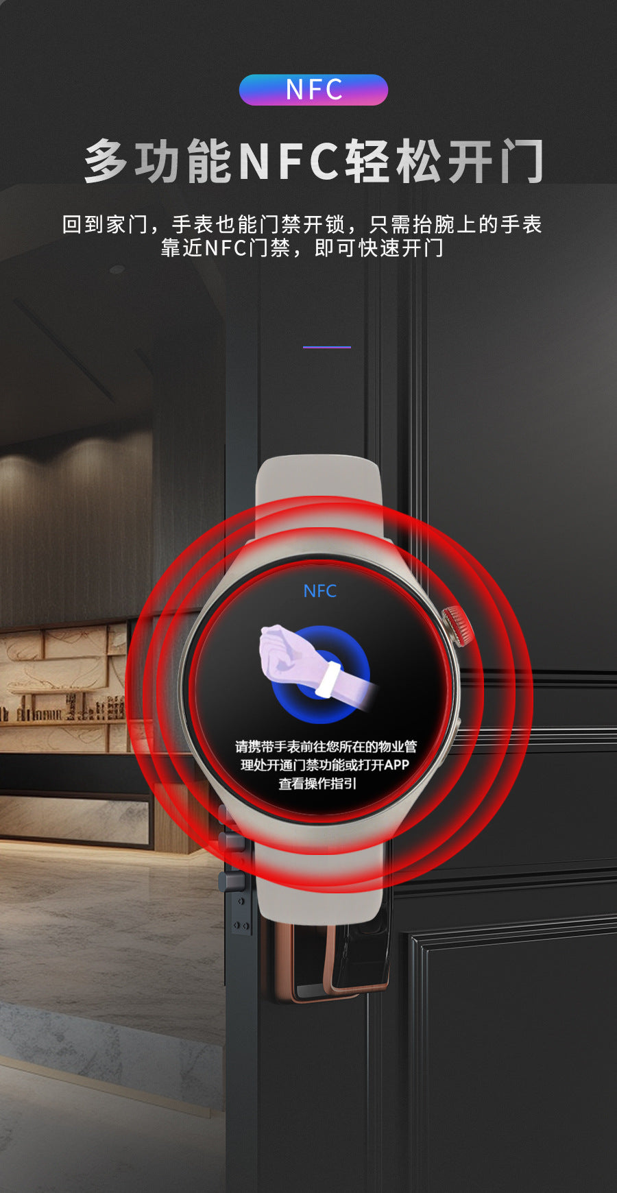 gt4pro Round Screen Smart Watch Bluetooth Call Waterproof Heart Rate Blood Oxygen Monitoring Step Counter Smart Watch