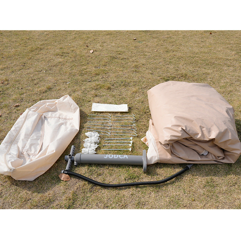 6㎡Custom Inflatable Camping Tent Outdoor Rainproof Thickened Luxury Camping Small House Tent3-4People