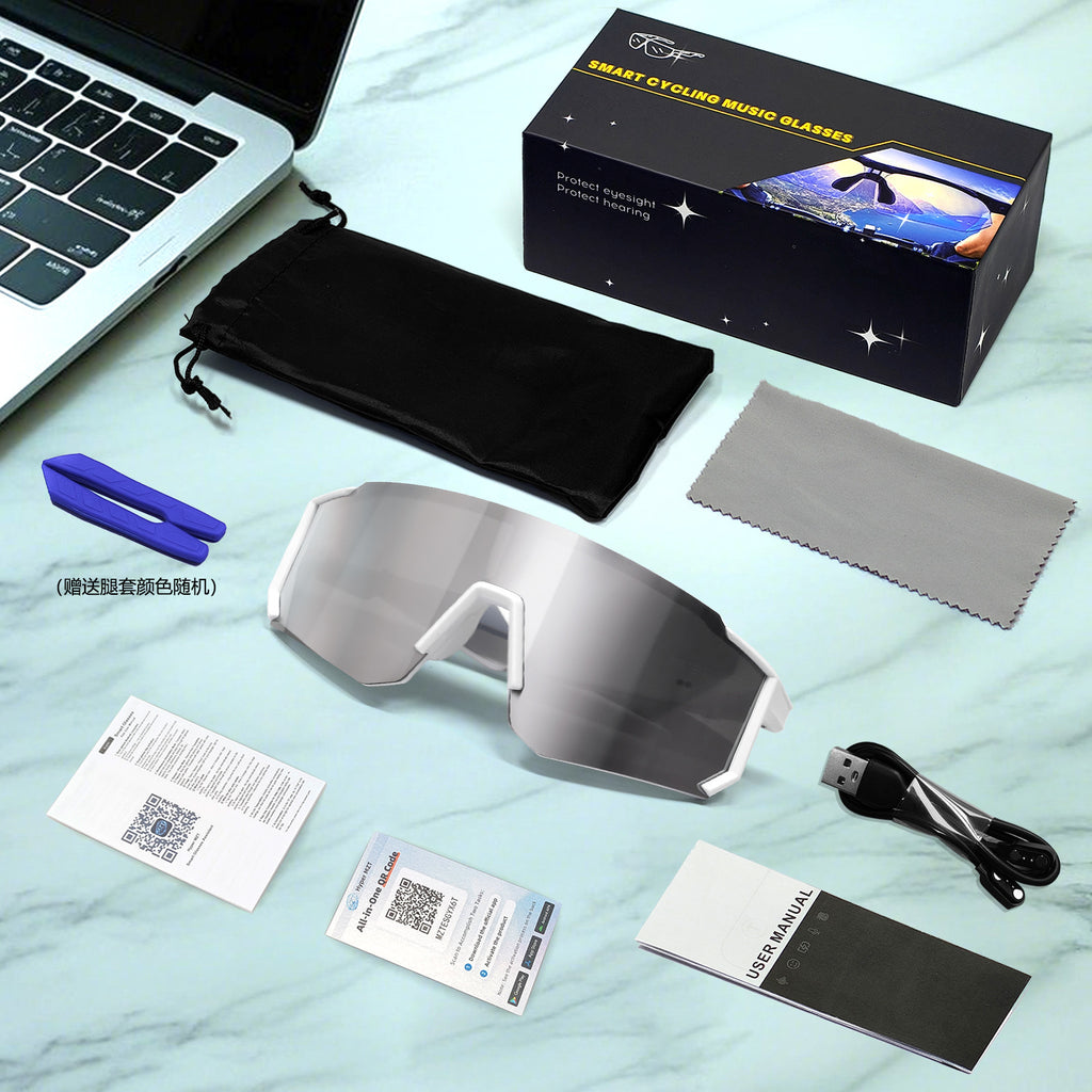 QY01 Pro1Bluetooth Glasses AI Translation Bluetooth Call Music Playback Outdoor Cycling Sports Glasses