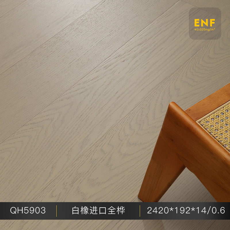 Imported Full Birch Base Material Oak Black Walnut Multi-layer Solid Wood Composite Flooring Underfloor Heating ENF Direct Sales from Eco-Friendly Manufacturer
