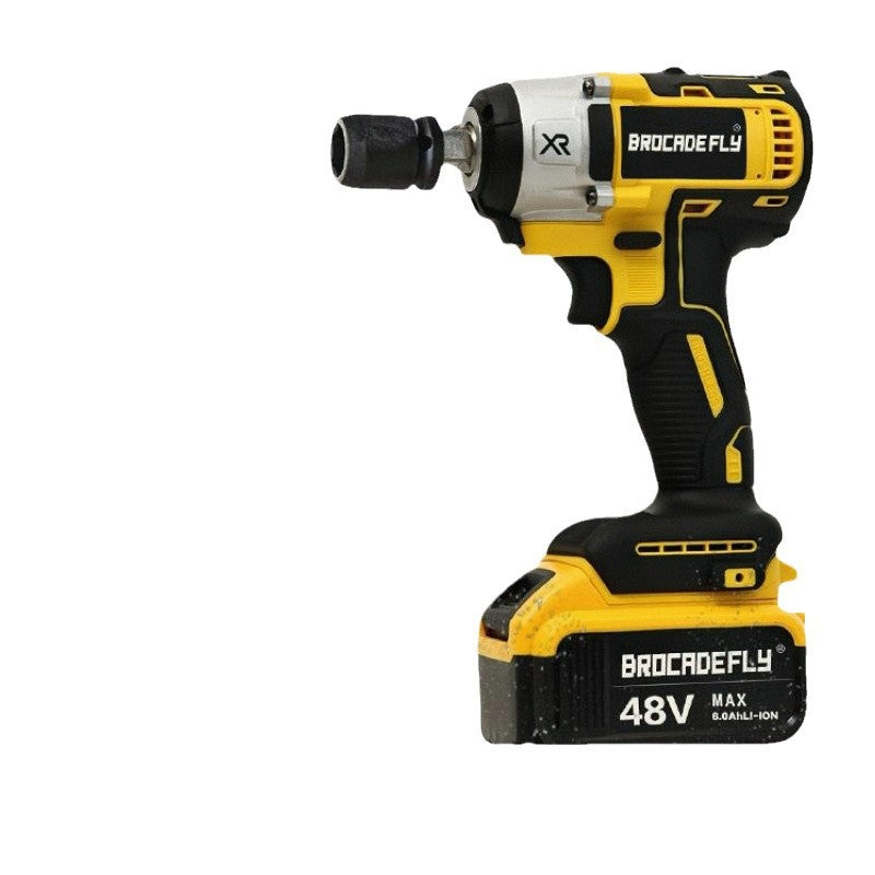 Brushless Electric Wrench High Torque Screwdriver Impact Wind Cannon Wrench Car Scaffolding Woodworking Wrench