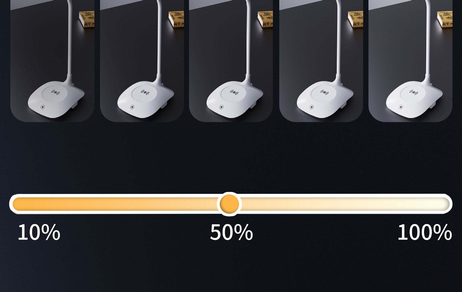 Customized Eye Protection Desk Lamp Wireless Mobile Phone Charging Reading Lamp usb Smart Folding Desk Lamp ins Wholesale Study Desk Lamp