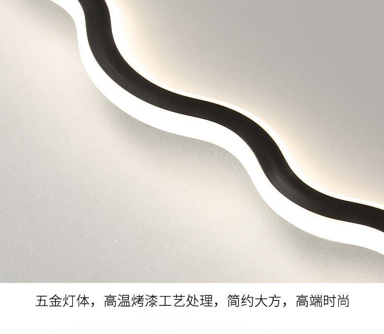 Ultra-thin Nordic Ceiling Light Modern Simple Bedroom Cloud led Lighting Living Room Internet Celebrity Side Emitting Creative Lamp