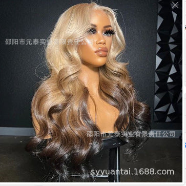 Highlight Honey Blonde Loose Wave Lace Front Wigs for Women