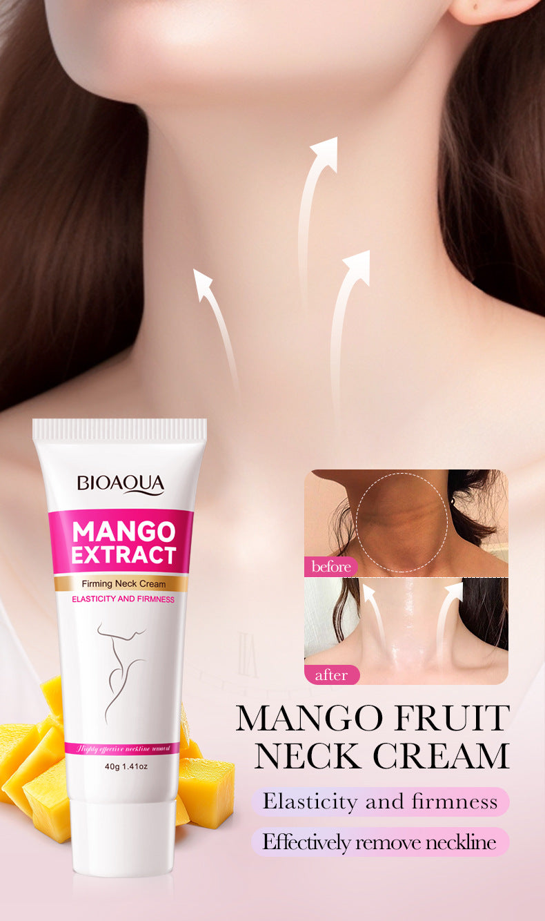 Mango Neck Cream BIOAOUA Firming, Hydrating, Skin-Refining, Fine Line Neck Cream for  Wholesale