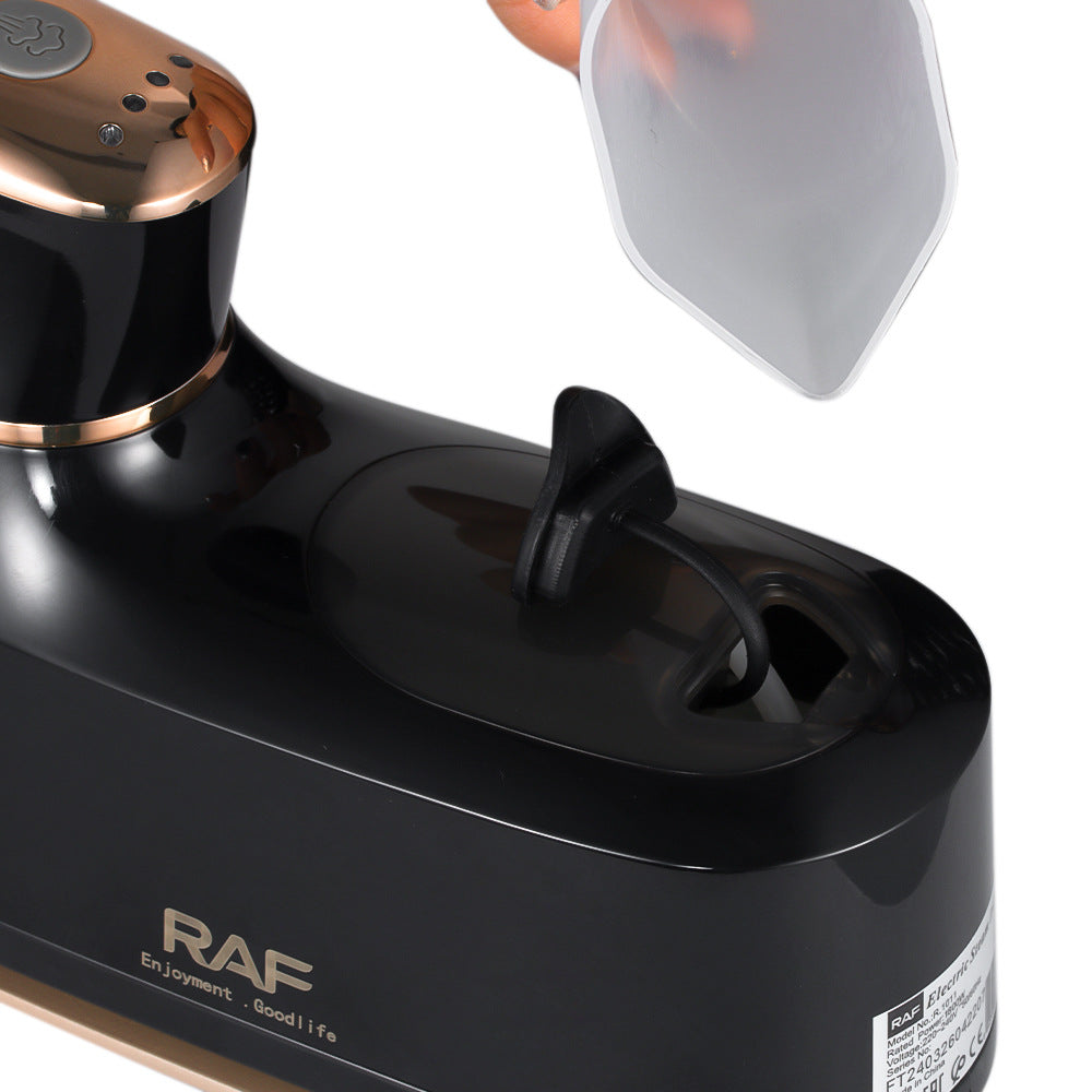 RAF European Standard Portable Garment Steamer for Home, Business Trips, and Travel, Handheld Steam Iron, Mini Iron