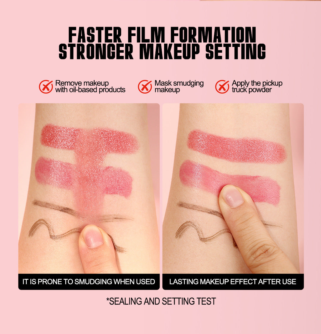 New Setting Spray Oil Control Waterproof Sweatproof Micron Spray Quick Film Formation Non-Cakey Quick Setting