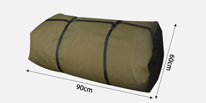 Specialized Car Roof Inflatable Tent Camping Car Gear Portable Rainproof Army Green Tent Outdoor Camping