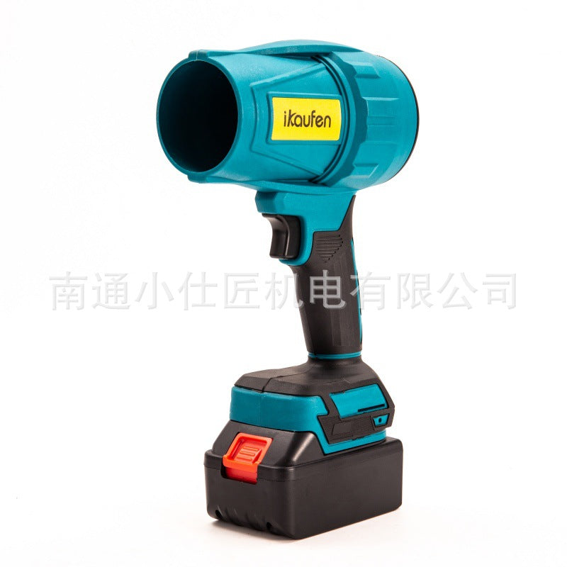 Brushless Blower70mm Lithium Battery Blower Turbo Ducted Industrial Dust Removal Powerful Air Blower Two Batteries One Charger
