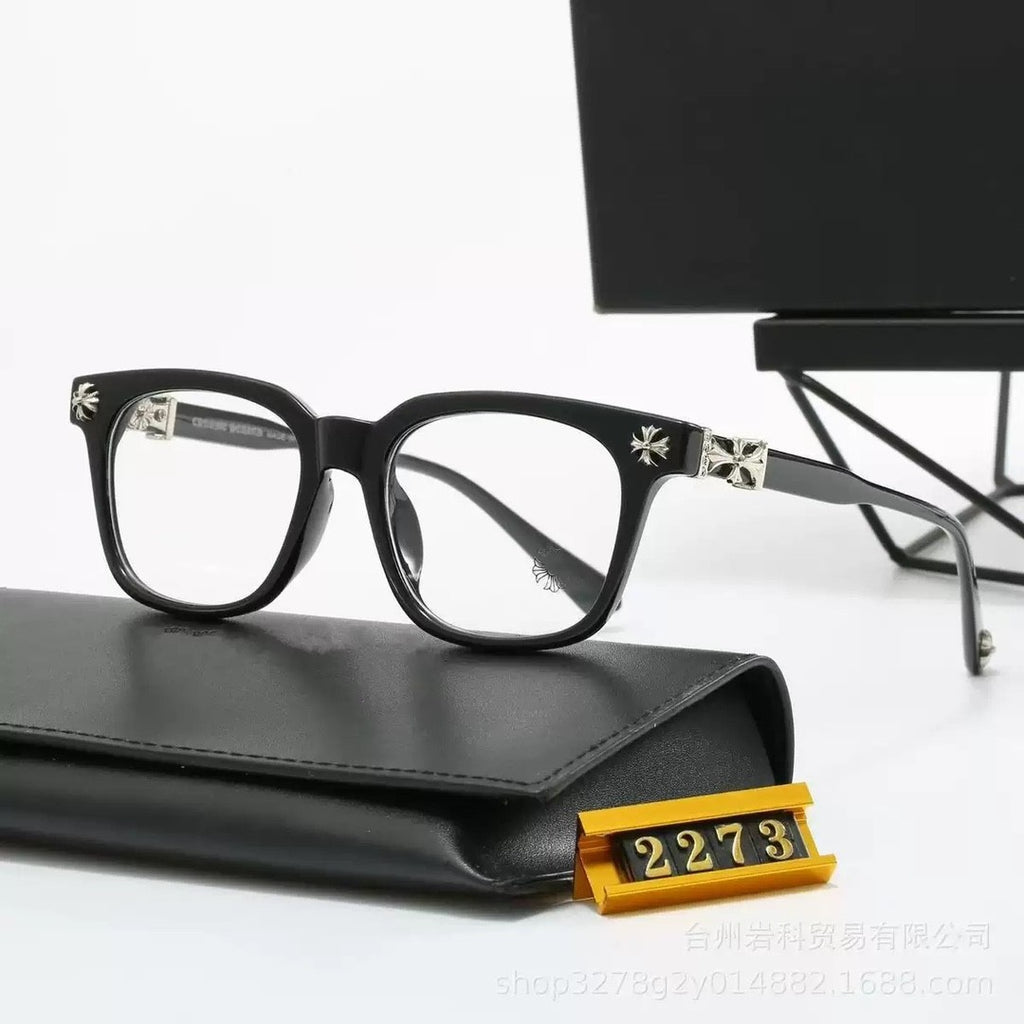 New Retro Artistic Blue Light Blocking Reading Glasses Personality Square Frame Presbyopia Glasses Unisex