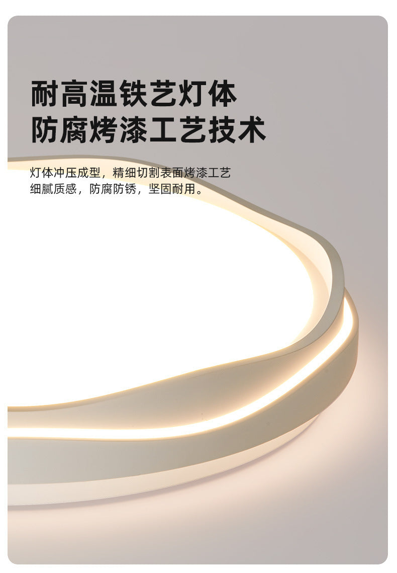 Minimalist Bedroom Light Modern Simple Elegant Round Eye Protection Ceiling Light2025New master bedroom room lamp study lamp