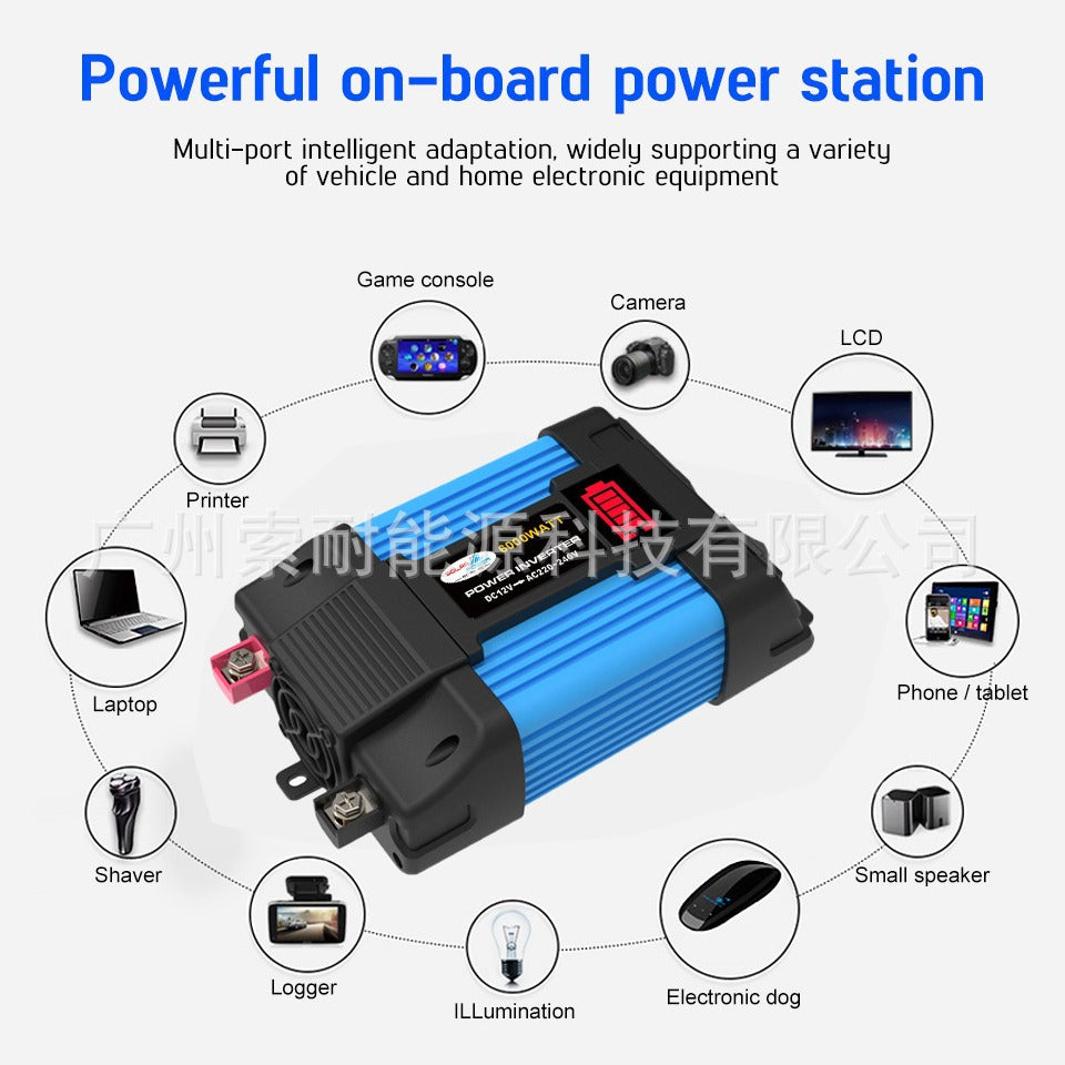 Vehicle Inverter300W 500W 12V Turn110V 220V Car Inverter【New Product】
