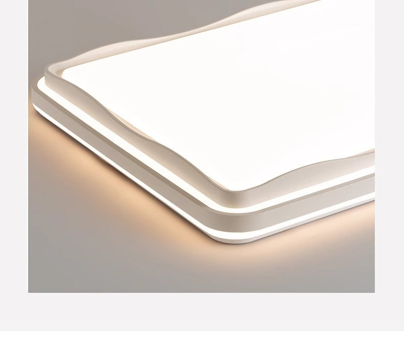 Living Room Main Light2025New Modern Simple Flower Cream Style Ceiling Light Zhongshan Lighting Full House Package