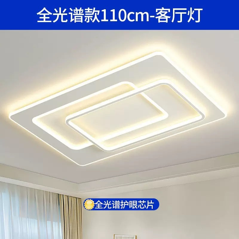Full Spectrum Ceiling Light Living Room Light Hall Main Light Modern Simple Bedroom Light Whole House Zhongshan Lighting Home Decoration Lighting