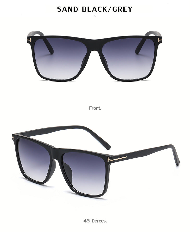 2025New style square frame sunglasses for women with a high-end feel ins Fashionable Men's Sunglasses with UV Protection sunglasses