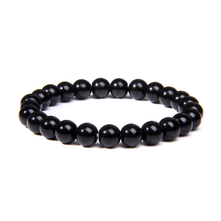 Popular Natural Stone White Pine Gold Flakes Bracelet Bracelet Unisex Bracelet Manufacturer Direct Sale