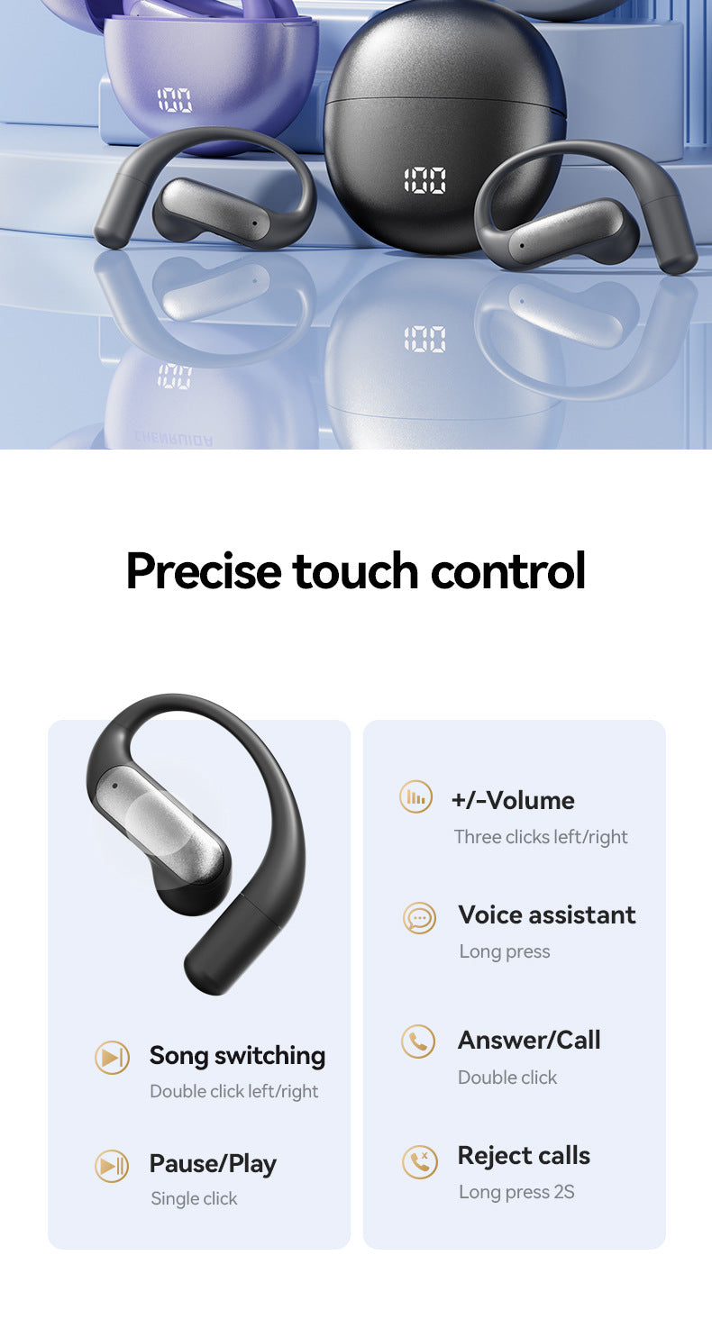 M118New AI Translation Long Battery Life Over-Ear Headphones Non-In-Ear Private Model Noise Cancelling Wireless Bluetooth Headphones