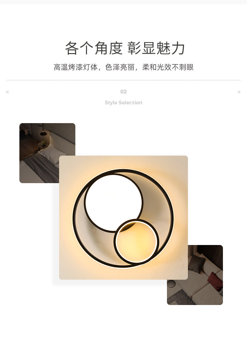 Wholesale New LED Bedroom Ceiling Lamp Modern Minimalist Light Fixtures Dining Room Living Room Lamp scandinavian Creative fashion Lighting