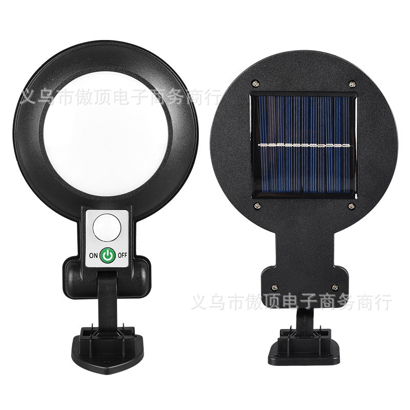 Outdoor Solar Lights LED Wall Light Human Body Sensing Street Light Waterproof Garden Villa Lighting Street Lamp