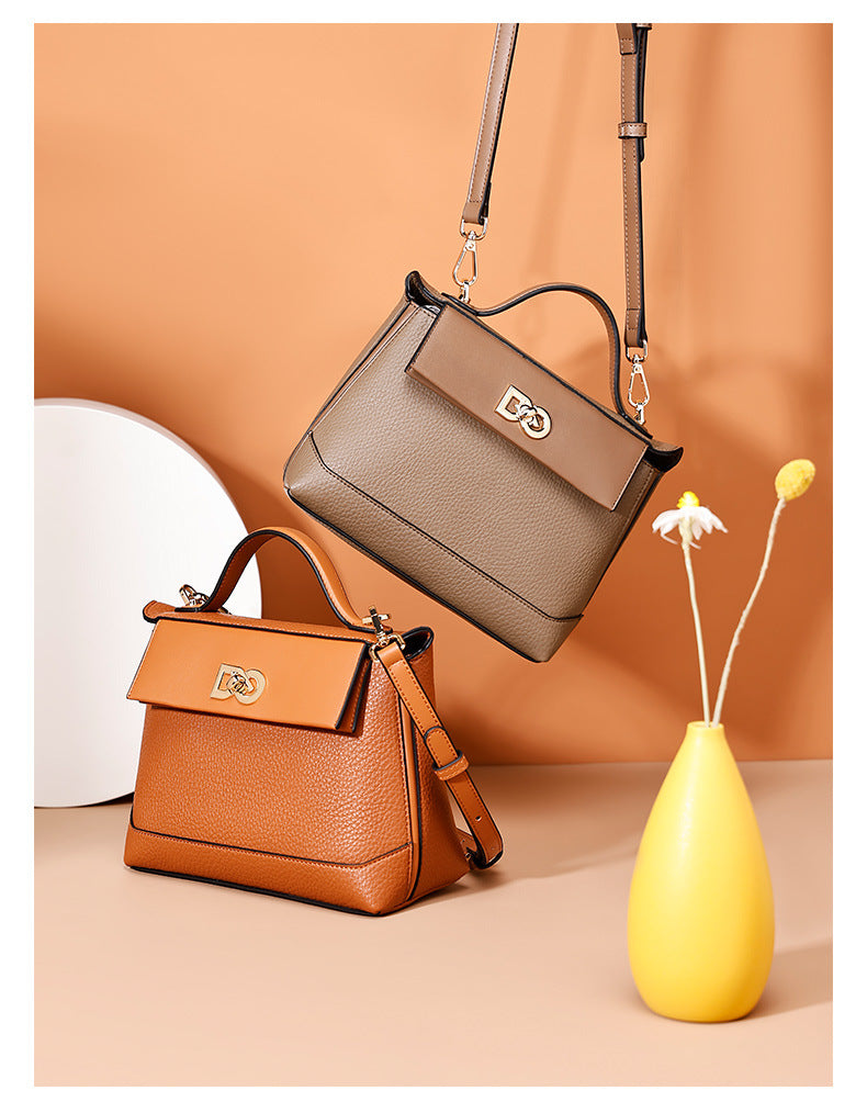 European and American Retro Dumpling Handbag Large Capacity Fashion Women's Bag Light Luxury High-end Kelly Bag Versatile Shoulder Bag for Women