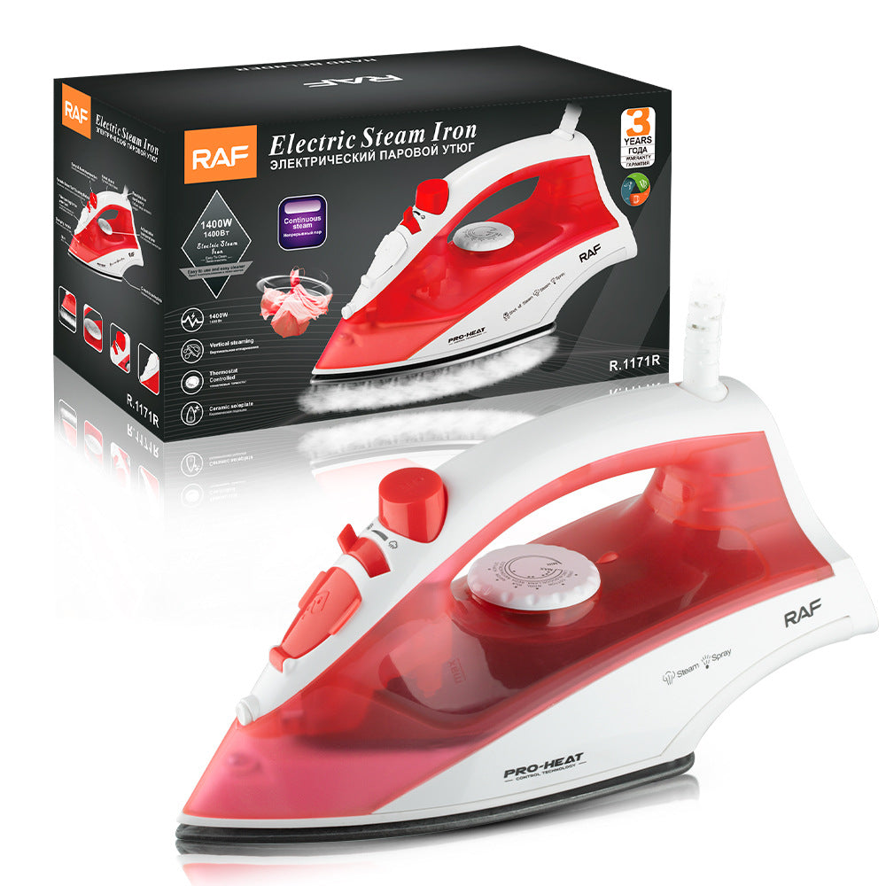 RAF EU Standard Handheld Electric Iron Household Small Portable Steam Iron Handheld Ironing Machine
