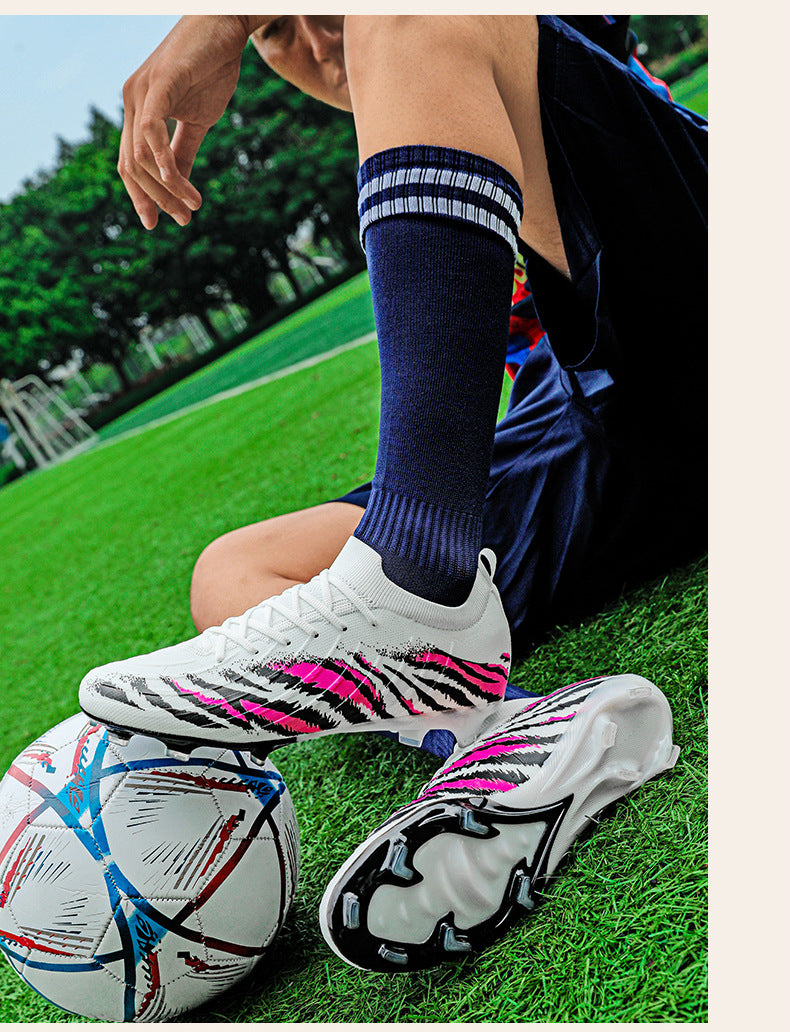 Large Size Authentic Low-Top Soccer Shoes New Wholesale Men's Training Shoes Student Soccer Shoes Spike Shoes Women's