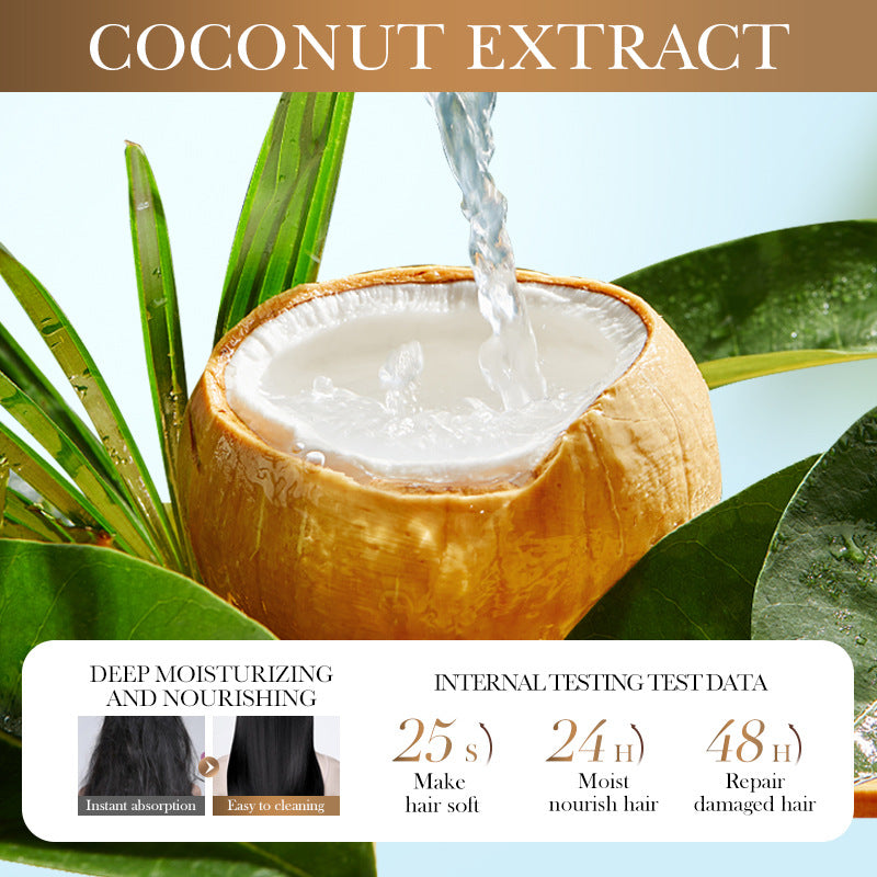 Full English Coconut Nourishing Hair Mask950g SADOER Smooth and Fluffy Hair Conditioner  Wholesale