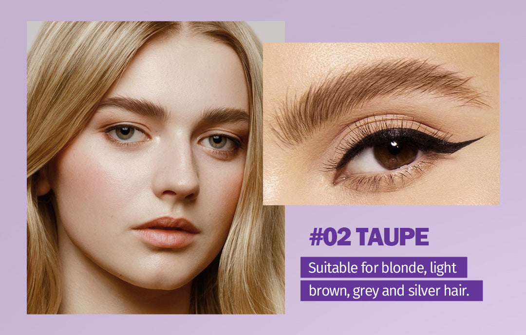 Hot-Selling Eyebrow Dye Cream Large Brush Head Eyebrow Hairline Multi-Use Smudge-Proof Makeup Press Wild Eyebrow Pencil