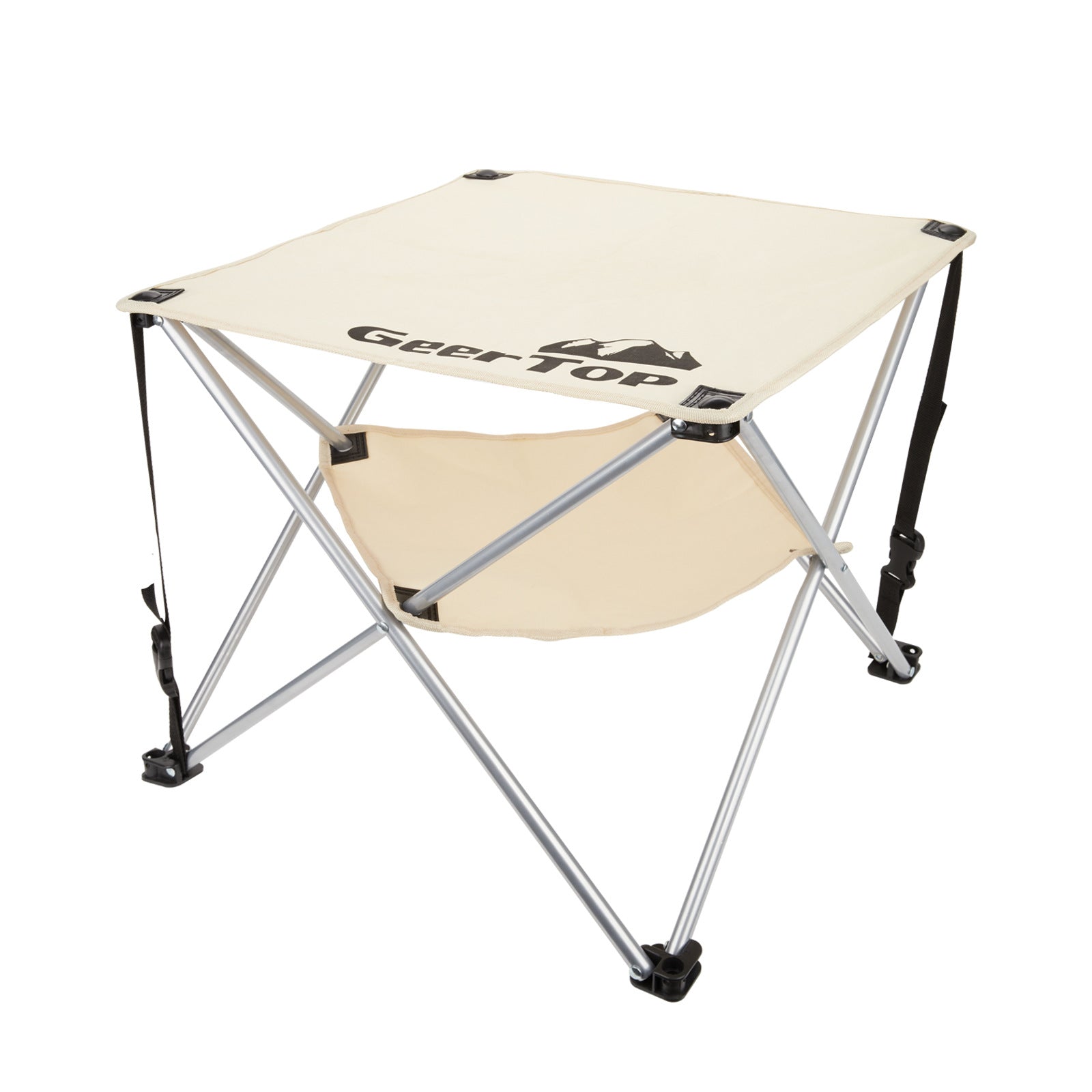 New Folding Chair Camping Lightweight Fabric Folding Table Camping Barbecue Stall Portable Mini Multifunctional Outdoor