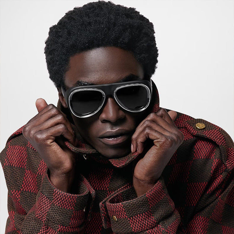 European and American Toad Sunglasses for Men, High-End Pilot Sunglasses, Men's Driving Sun Protection Glasses sunglasses