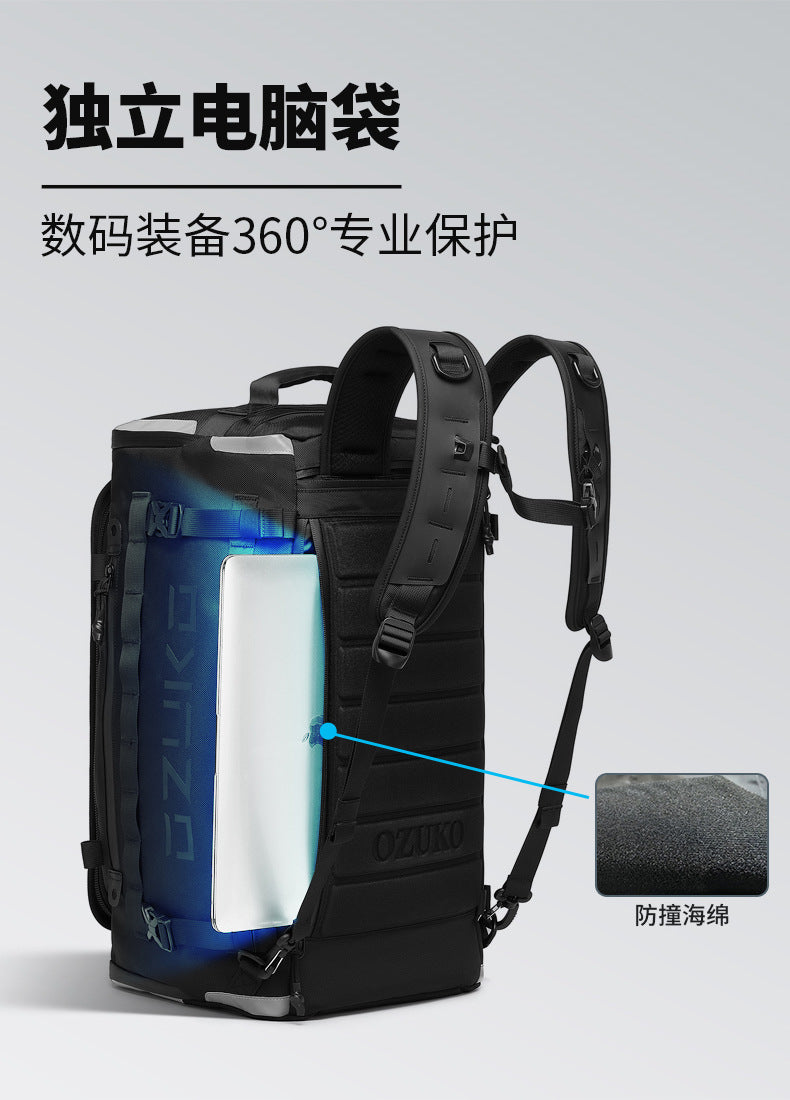 Short Trip Bag Men's Dry Wet Separation Handheld Travel Multifunctional Sports Backpack Can Be Carried or Slung Waterproof Bag