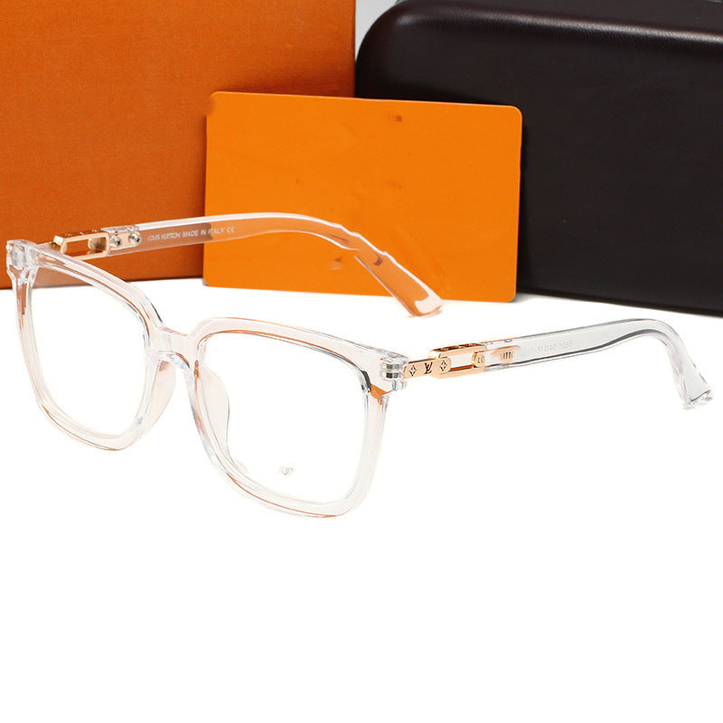 2025New fashion Blue Light Blocking Glasses T Home Art Versatile Glasses for Women Frame High Appearance Myopia Non-Prescription Glasses