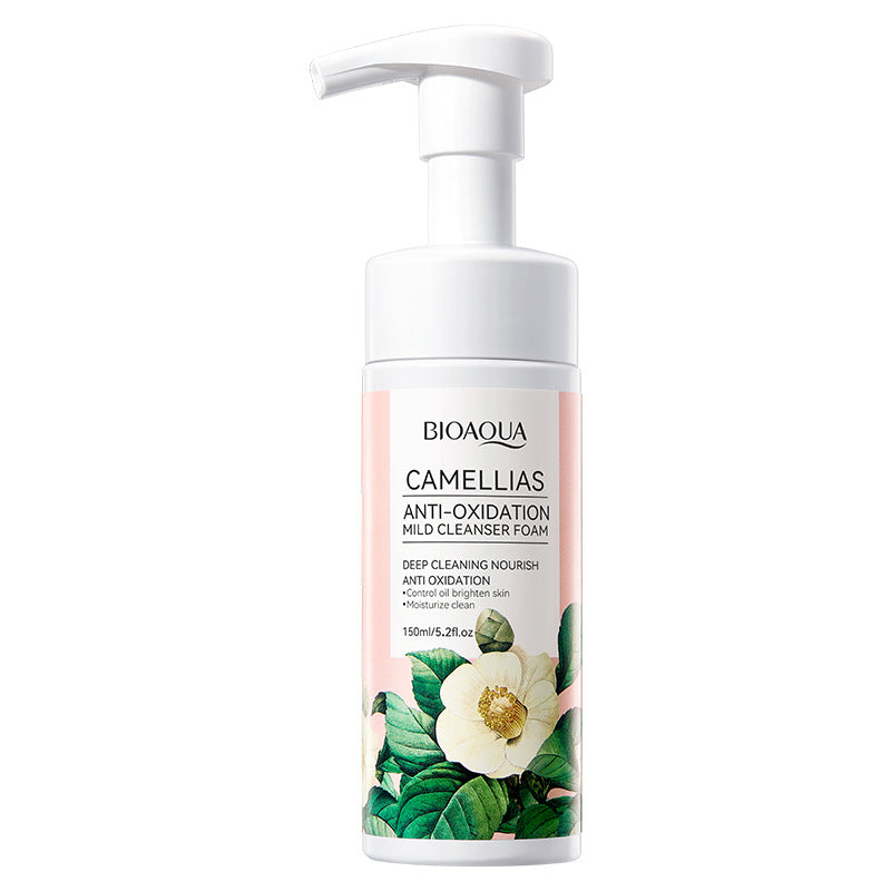 Camellia Cleansing Mousse BIOAOUA Deep Cleansing Facial Cleanser Cross-Border Wholesale