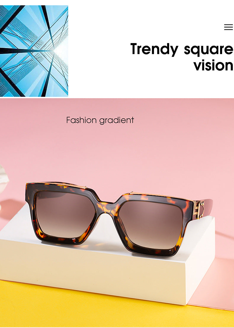 86229Small Frame Sunglasses for Women, European and American Style, Small Size, 0k Rich Man Same Style Sunglasses for Men, Trendy sunglasses