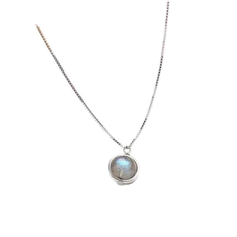 Amethyst Bracelet Men's Volcanic Stone Long Blue Point Bracelet Pyrite White Pine Braided Bracelet