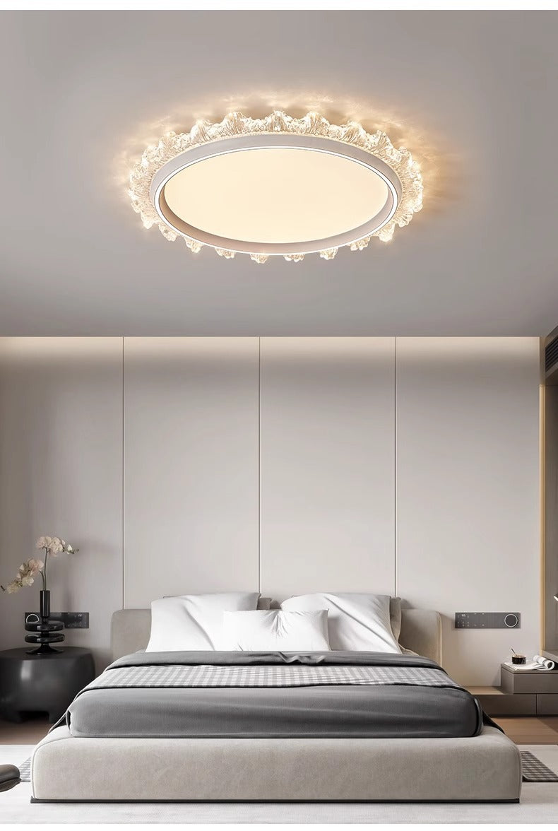 Modern simple light luxury bedroom ceiling light LED Round Eye Protection Study Lamp New Home Smart Room Lamp