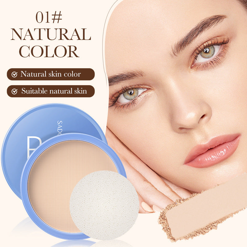 Full English Makeup SADOER Velvet Flawless Powder Brightening Skin Tone Lightweight Contour Concealer Cushion  Wholesale