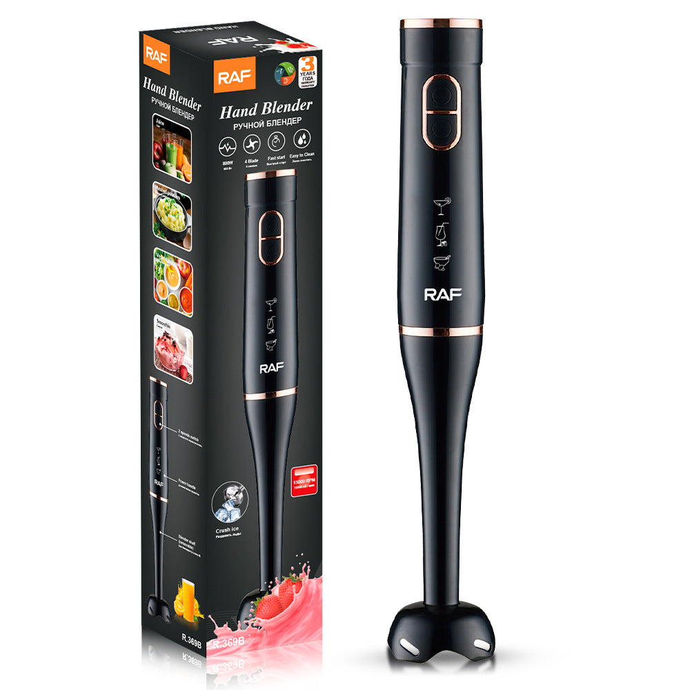 RAF EU Standard Household Cooking Stick Multi-Functional Handheld Baby Food Processor Electric Kitchen Meat Grinder Stick