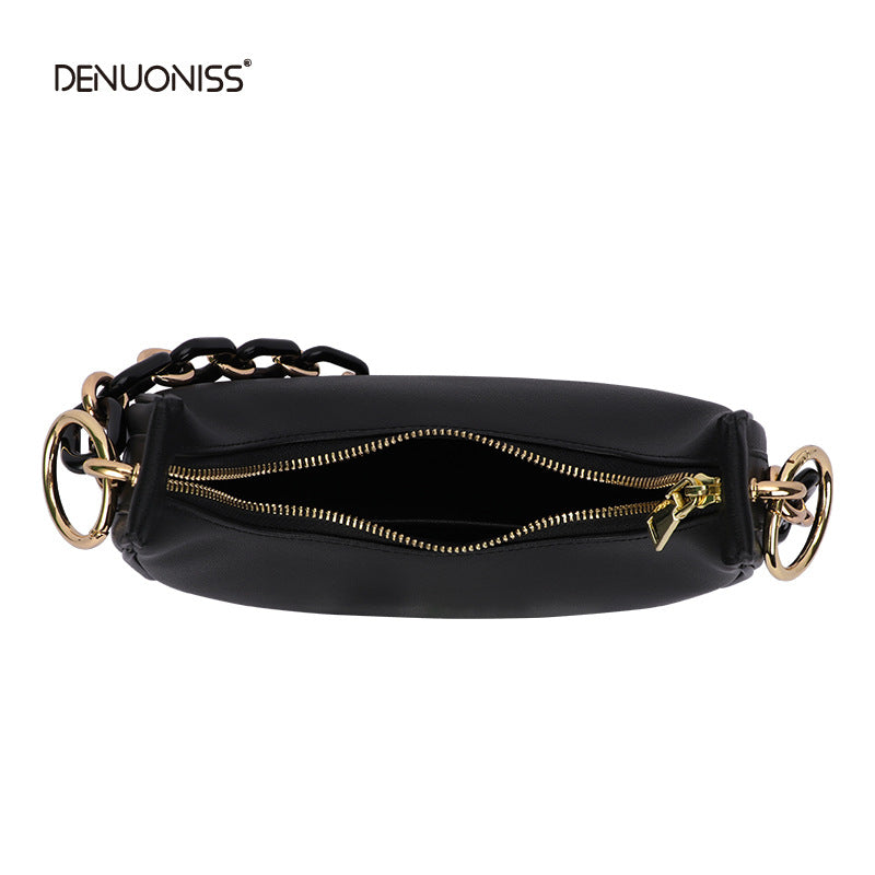 New Stylish Versatile Niche Crescent Handbag Personality Chain Underarm Bag Simple Fashion Single Shoulder Women's Bag