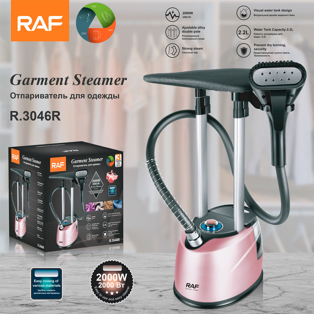 RAF European Standard Steam Home Use Garment Steamer Vertical Handheld Mini Hanging Iron R.3046