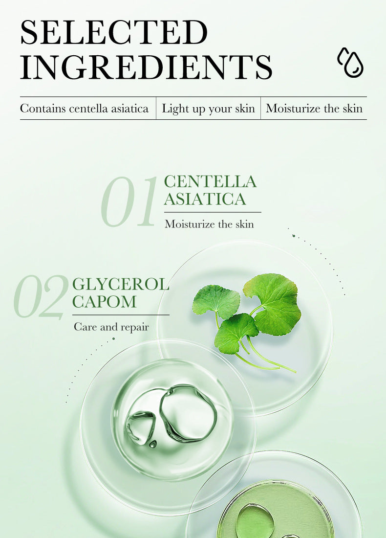 BIOAOUA Centella asiatica soothing and repairing six-piece set Moisturizing skin care product set  wholesale