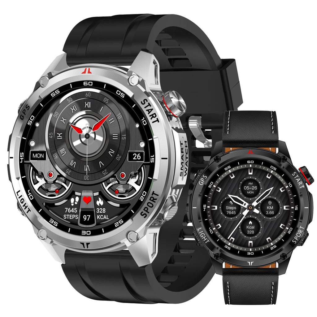 W10 Pro Smart Watch Bluetooth Call True Heart Rate Step Sleep IP68Deep Waterproof GPS Positioning and Three-Proof