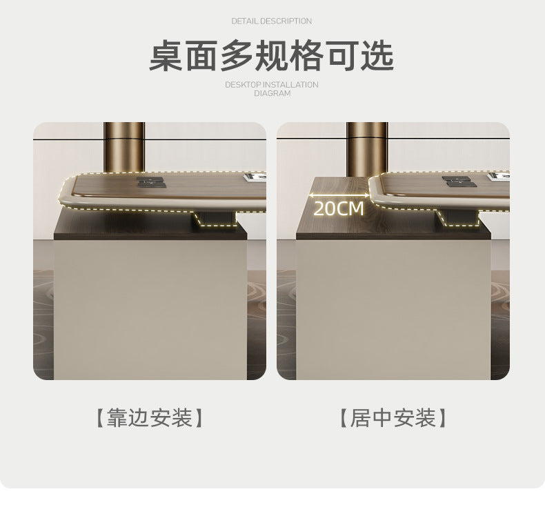 Office Desk Boss Desk Simple Modern Executive Desk Office Desk Office Chair Set Manager Desk President Desk