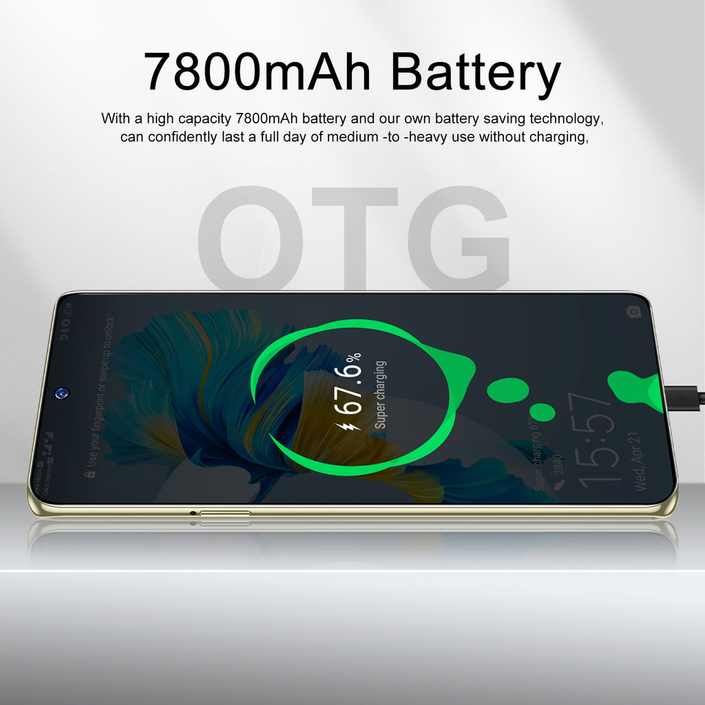 New Mobile Phone11 Pro+Android12+512G 7.3Inch Mobile Phone Source Manufacturer(Popular)