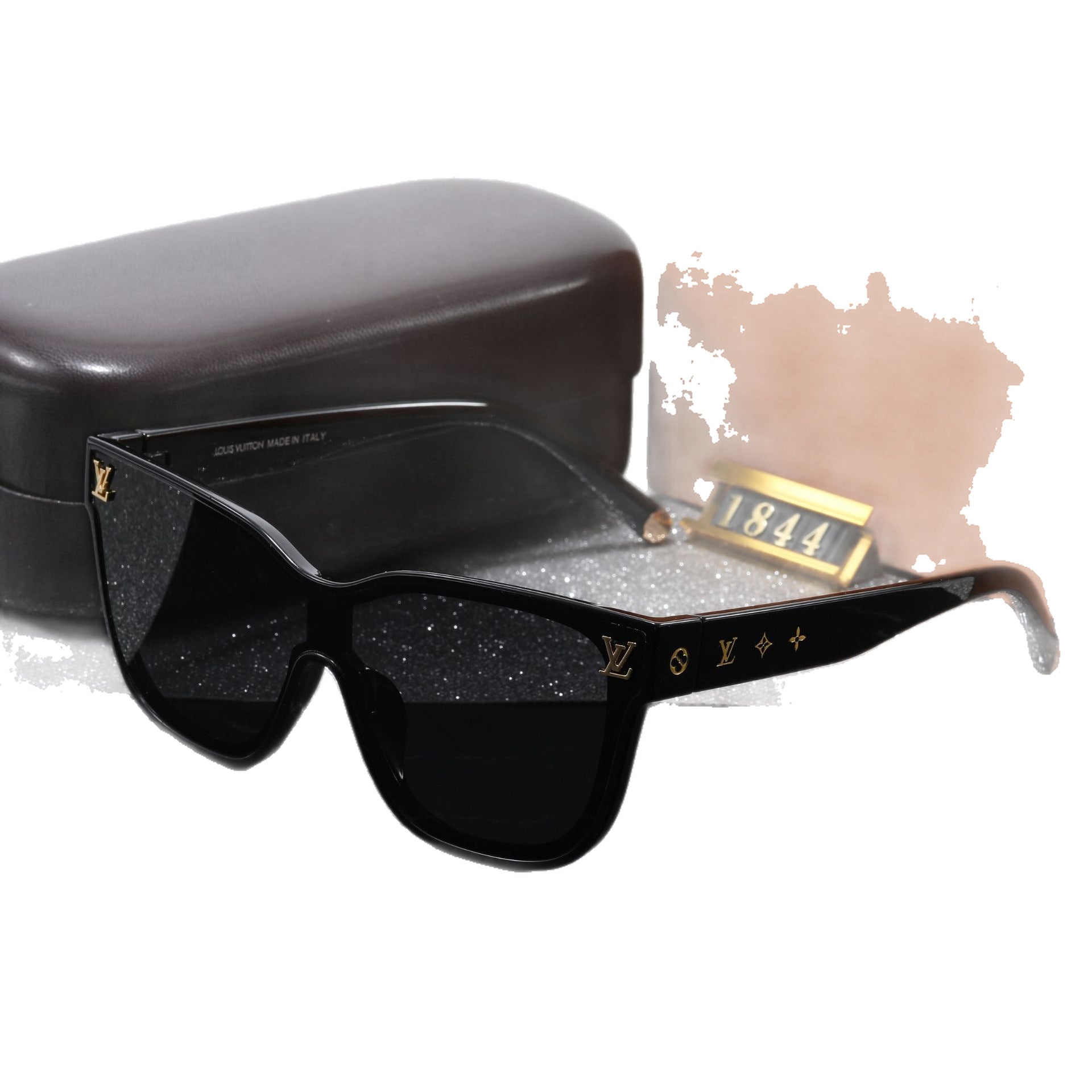 Europe and America L Home Style Sunglasses Fashionable Unisex Versatile Windproof Sunglasses Unique Candy Colors PC Glasses