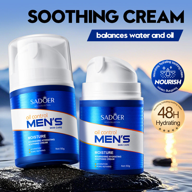 Cross-border Men's Face Cream Hydrating Moisturizing Cream Cross-Border Face Cream Export Manufacturer Wholesale