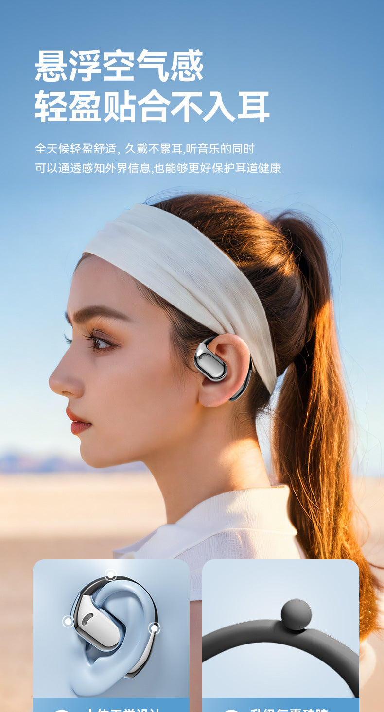 New M75Open Bluetooth Headphones Bone Conduction Ear-hook Running Sports Dedicated Wireless Bluetooth Headphones