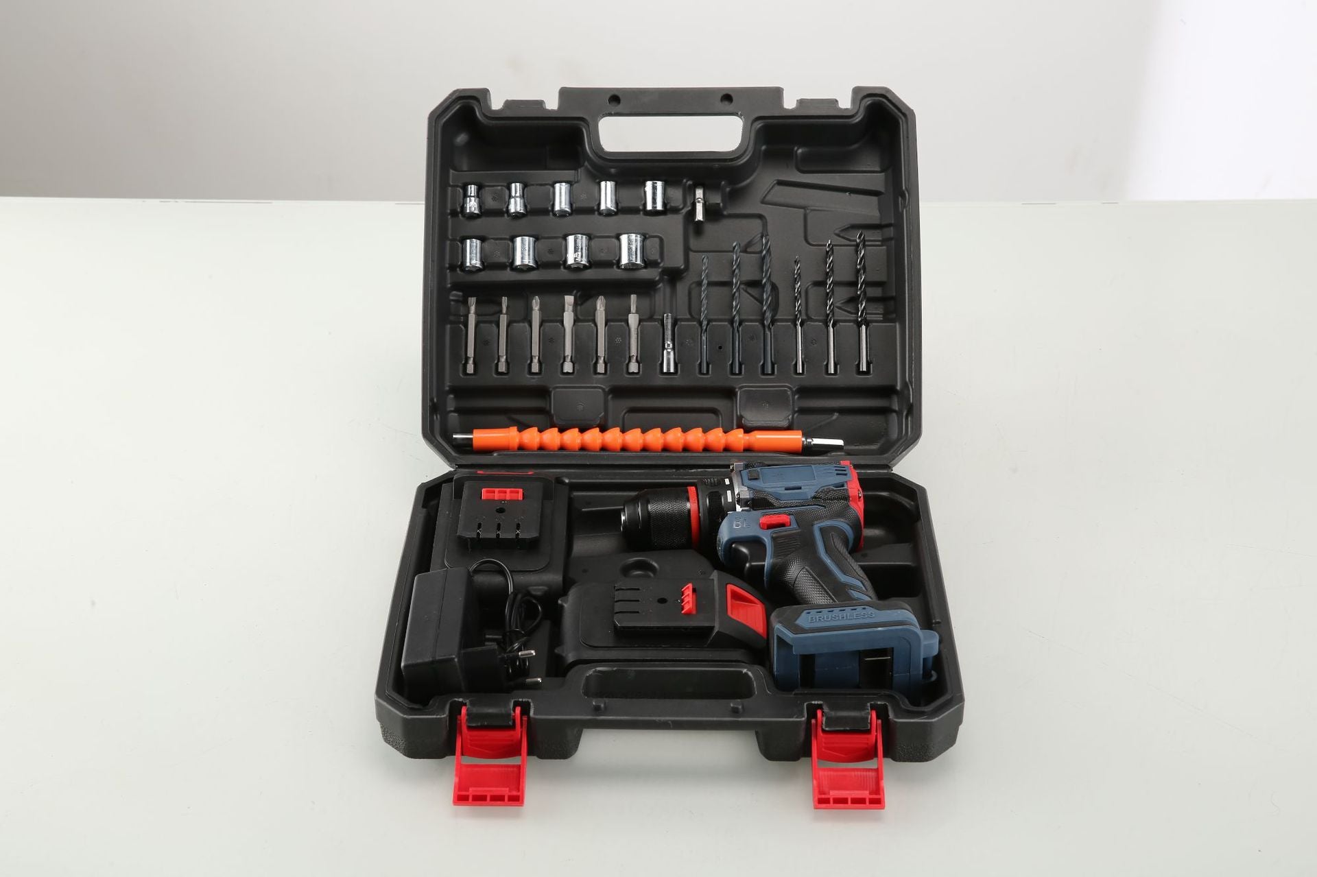 Wholesale High-Power Brushless Lithium Battery Electric Drill Rechargeable Hand Drill Household Multi-Function Electric Screwdriver