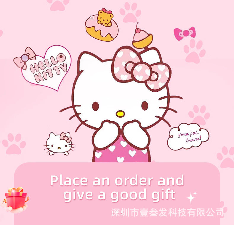 i168Mini Button Straight New Model Mini Hellokitty Small Phone Hot Sale Cartoon Cute